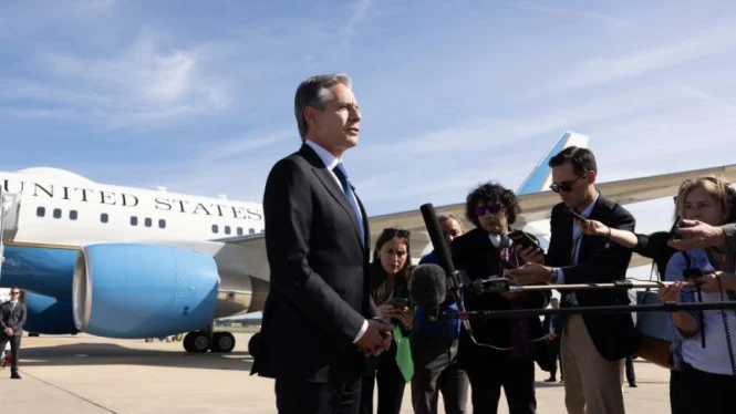 Blinken tiba di Israel dengan misi mengakhiri perang di Gaza