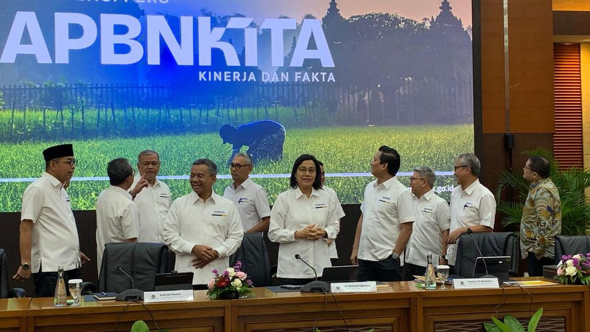 Sri Mulyani yakin deflasi beruntun bukan sinyal negatif