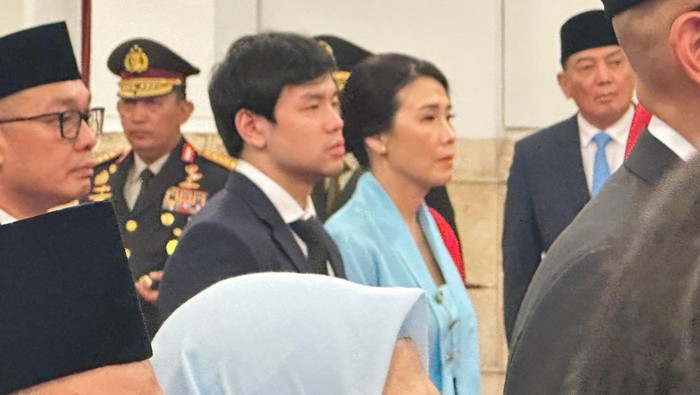 Veronica Tan Didampingi Nicholas Sean Saat Dilantik sebagai Wamen PPPA