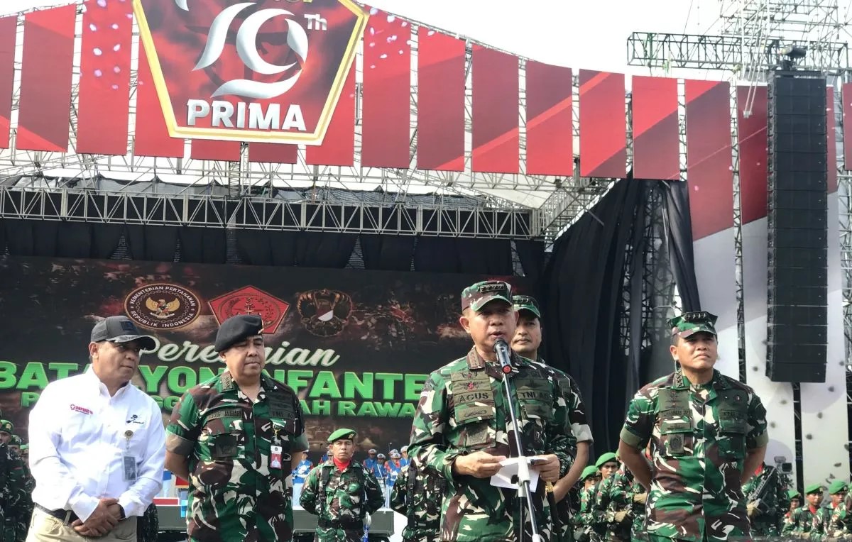 Panglima TNI resmikan lima batalyon penyangga daerah rawan untuk Papua