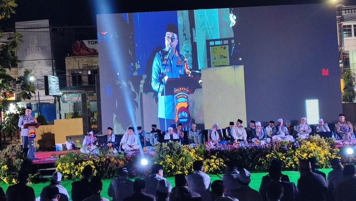 Momen Hari Santri, Kapolresta Serang Kota Ajak Warga Bersatu Jelang Pilkada