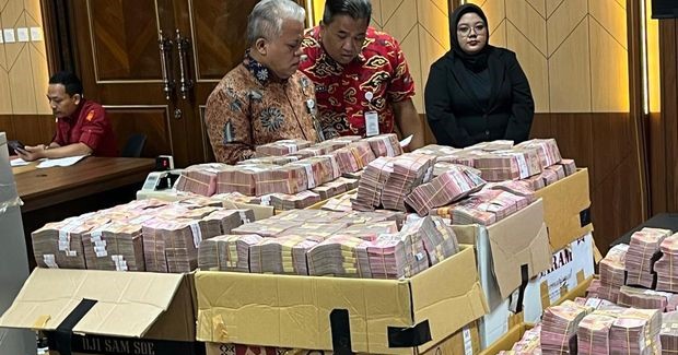 inilah Potret Tumpukan Uang Rp 372 M yang Disita Kejagung di Kasus Korupsi Duta Palma