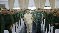 Prabowo disambut prosesi Jajar Kehormatan TNI di Akmil Magelang