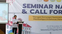 Ketua Dewan Pembina Yayasan Perguruan 17 Agustus 1945 (UTA’ 45) Jakarta Dr Rudyono Darsono di Jakarta, beberapa waktu lalu