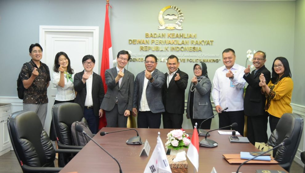 BK DPR RI Terima Kunjungan NARS Korea, Pelajari Dukungan Legislasi terhadap Dewan