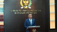 Anggota Komisi III DPR RI, Sarifuddin Sudding, saat sidang pengujian materiil di hadapan Majelis Hakim Mahkamah Konstitusi (MK) Sarifuddin Sudding : Pasal Asuransi di KUHD Harus Dipandang sebagai Perlindungan Hukum