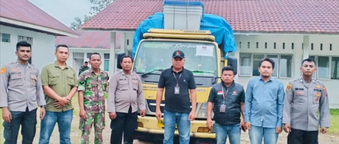 Logistik Pilkada Gubernur dan Bupati Sudah Sampai di Tingkat PPK