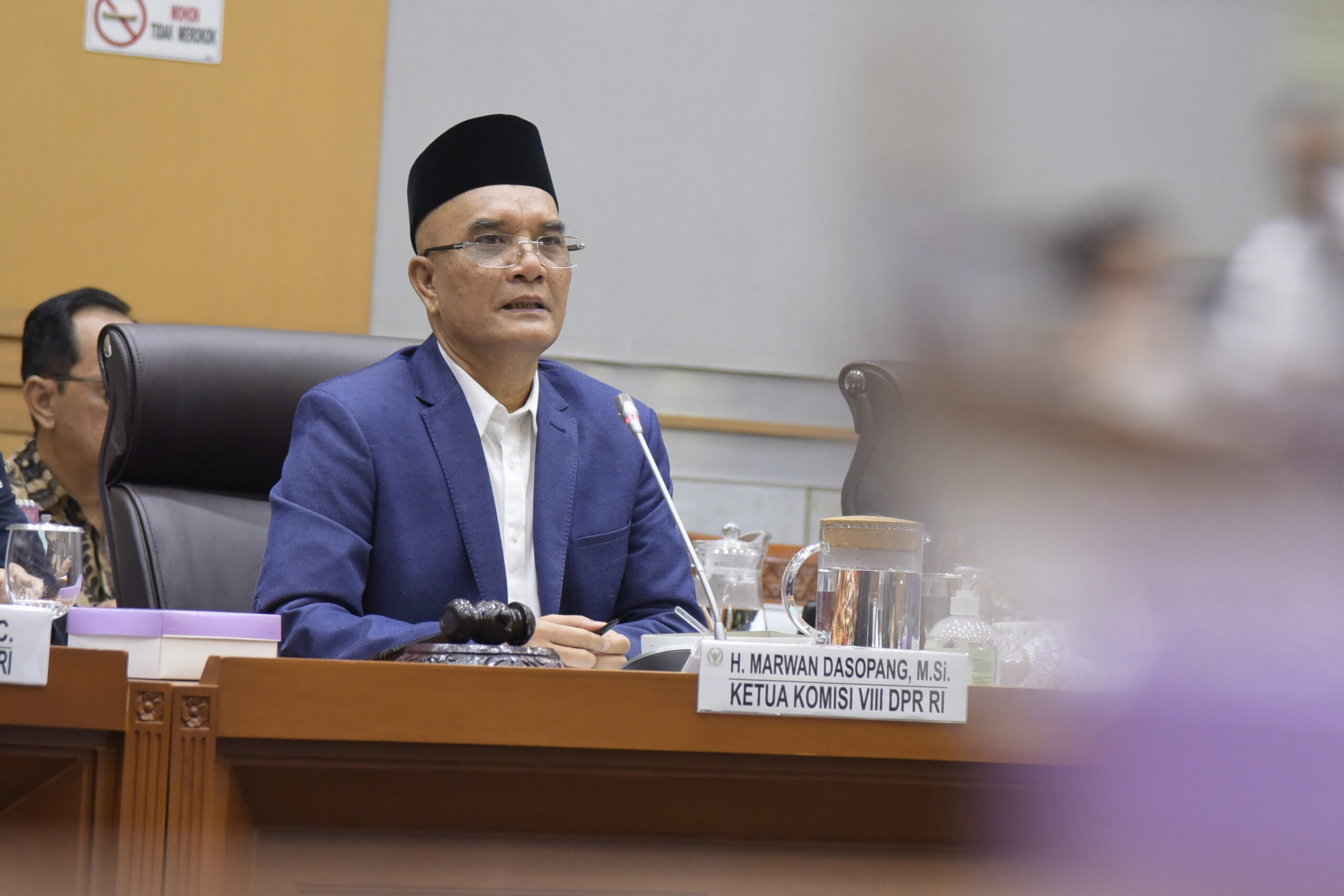 Marwan Dasopang : Komisi VIII Tunda Pembahasan Biaya Haji 2025