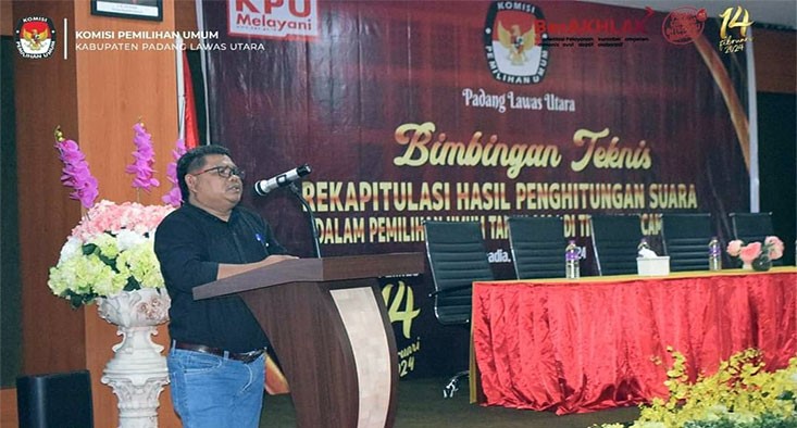 Ketua KPU Paluta Raja Dolok Harahap