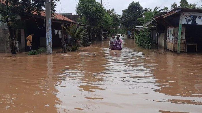 Usai di Hantam Hujan Lebat, wilayah selatan Karawang Di Landa Banjir