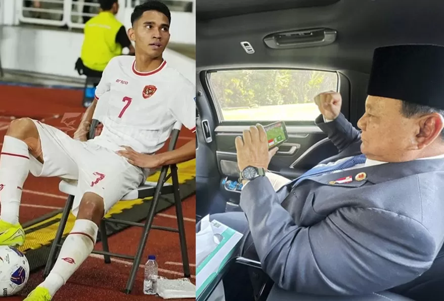 Presiden Prabowo Mengaku Puas Timnas Menang Lawan Arab Saudi