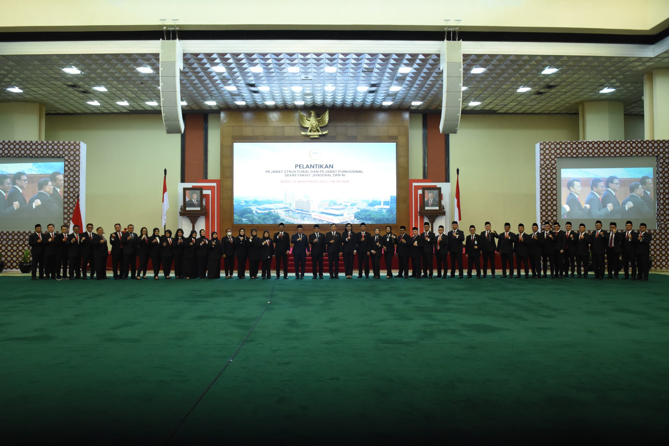 Lantik 28 Pejabat, Indra Iskandar Dorong Pejabat Setjen DPR Ciptakan Budaya Kerja Adaptif Dan Modern