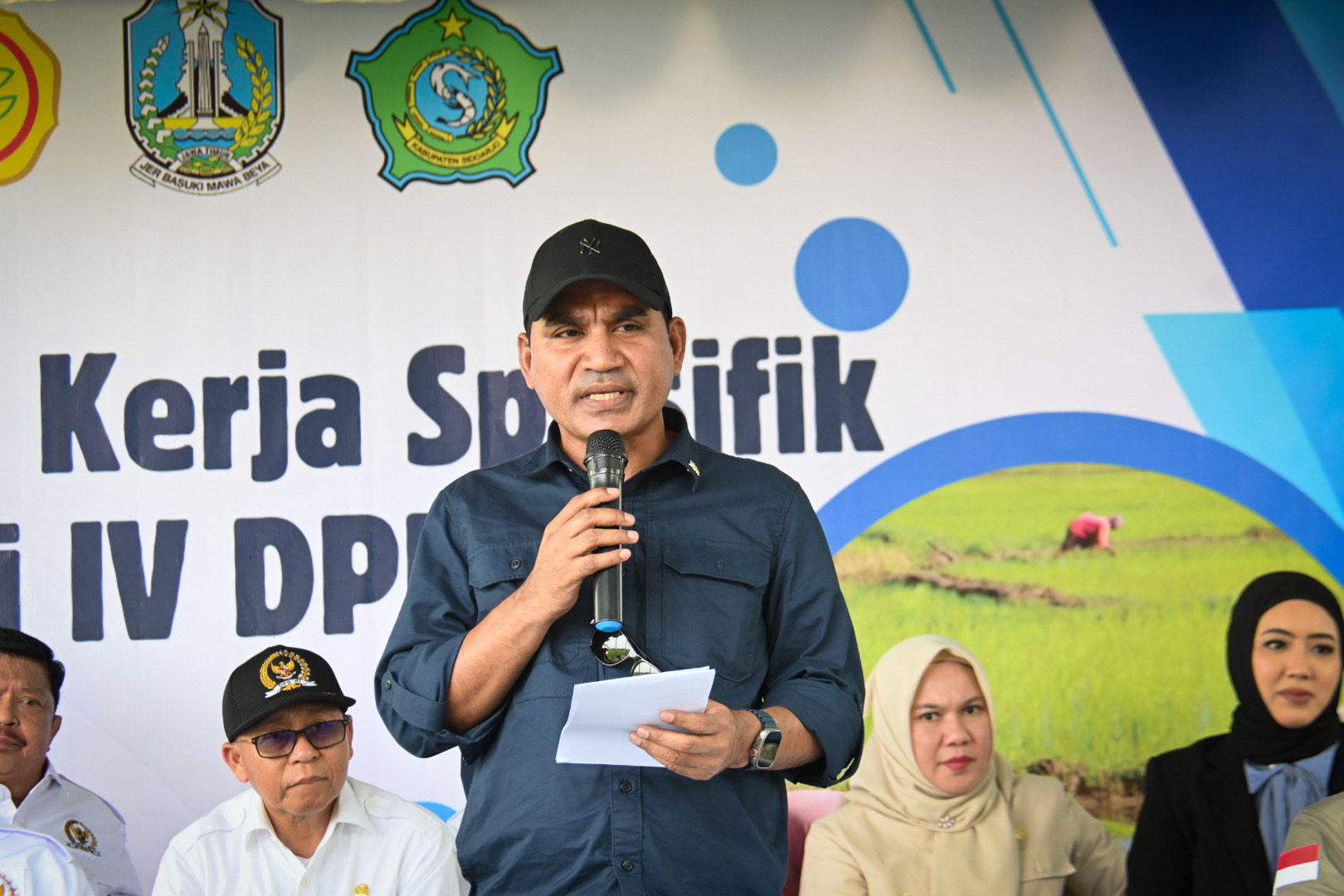 Komisi IV Tinjau Program Pompanisasi di Sidoarjo Guna Pencapaian Swasembada Pangan 2028