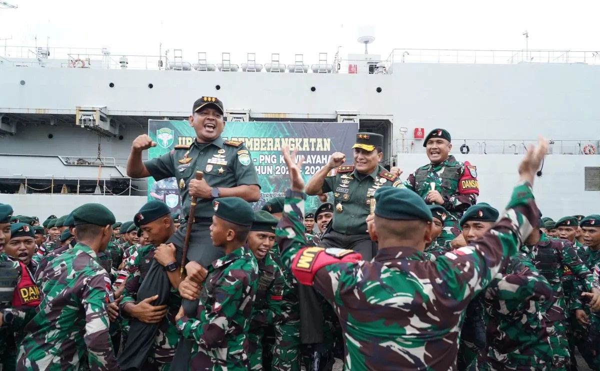 Pangdam IM lepas 450 prajurit TNI jalani misi Pamtas RI ke Papua