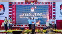 KPU Paluta Gelar Debat Publik 3 Paslon Bupati dan Wabup