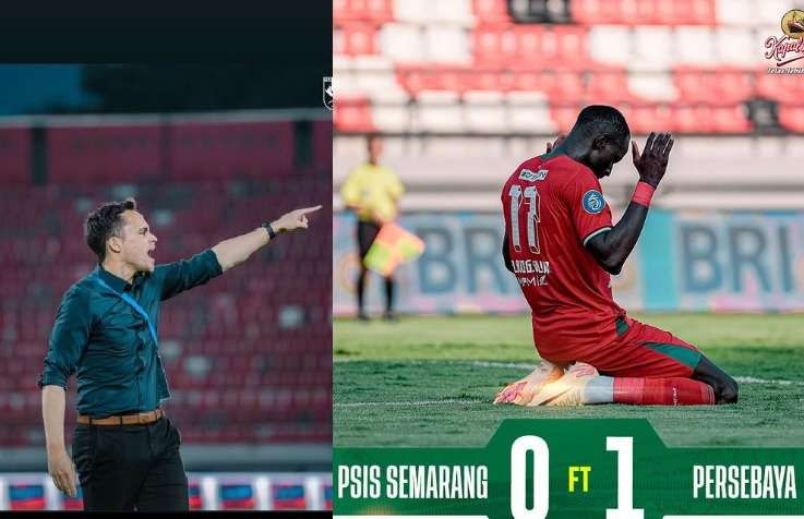 Paul Munster Ungkap Kunci Kemenangan Persebaya atas PSIS