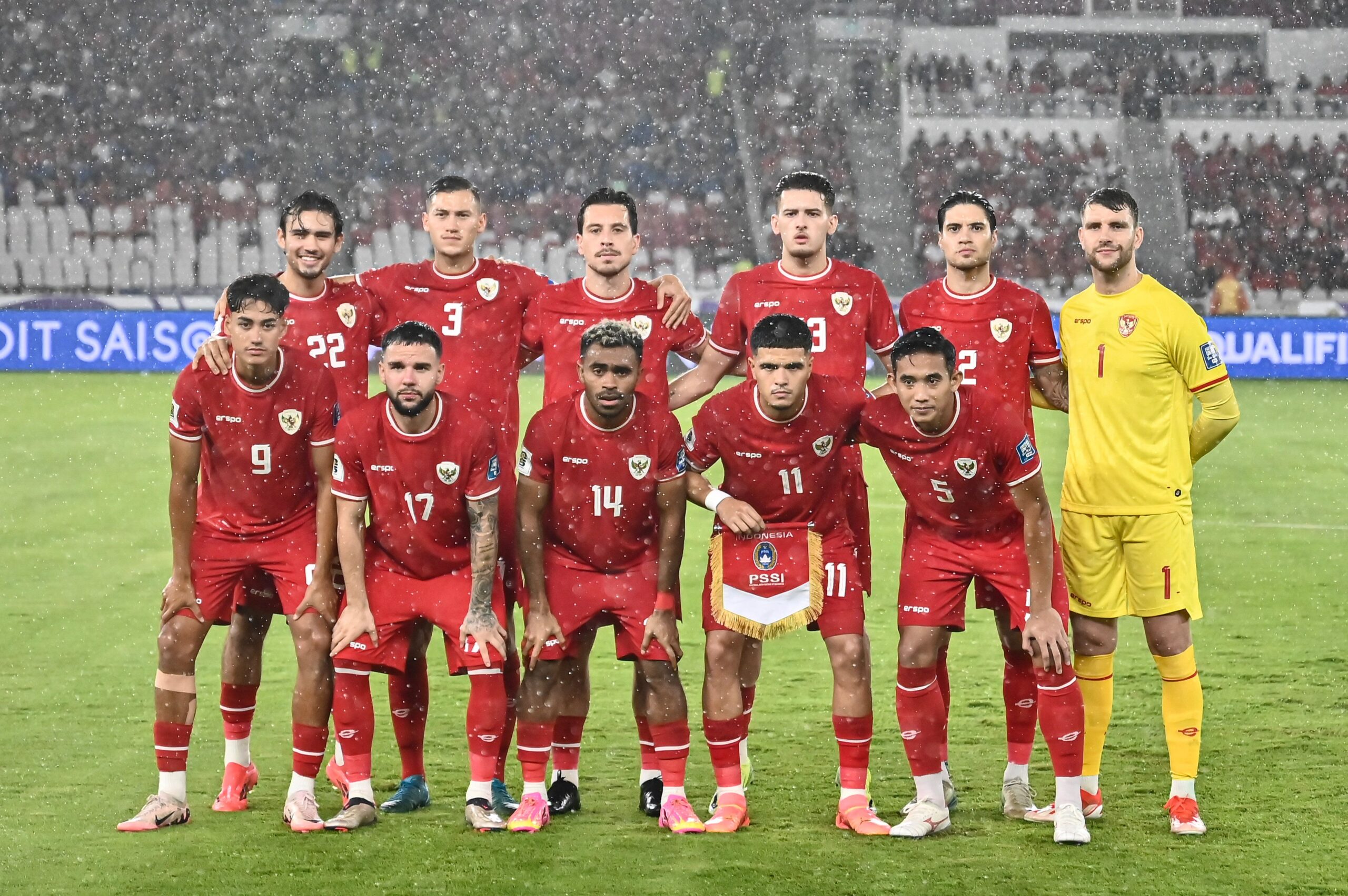 Timnas Indonesia Rotasi Tiga Pemain Lawan Arab Saudi