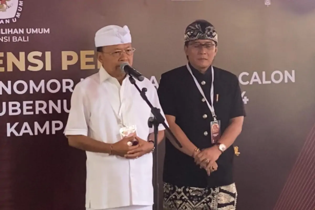 Petahana Wayan Koster Deklarasi Kemenangan Pilgub di Bali, Klaim Raih 61,44 Persen Suara