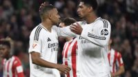 Kalahkan Sevilla 4-2, Real Madrid geser Barcelona dari posisi dua
