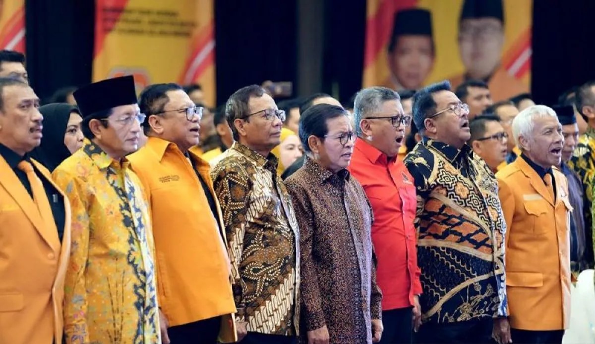 Menag, Mahfud Md hingga Pramono-Doel hadiri HUT ke-18 Partai Hanura