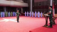 Panglima Pimpin Upacara Laporan Korps Kenaikan Pangkat 16 Pati TNI, Ini Daftar Namanya
