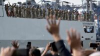 KRI SIM-367 tinggalkan Jakarta berlayar menuju Lebanon