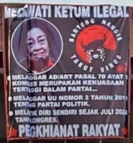 PDIP: Muncul Spanduk-spanduk Serang Mega Membuat Internal Kini Siaga-1
