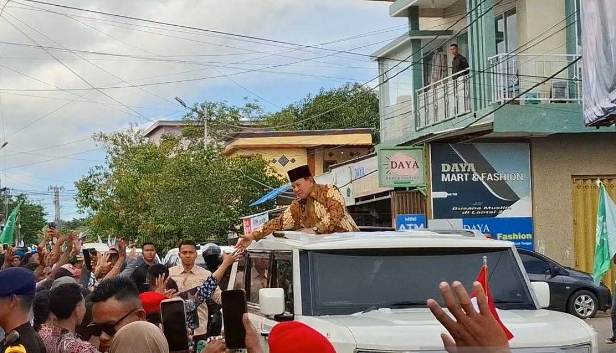 Prabowo tiba di lokasi Sidang Tanwir Muhammadiyah Kota Kupang NTT