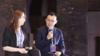 Tokoh muda dari Sulawesi Utara, Harsen Roy Tampomuri (kanan) saat menjadi pembicara pada Global Young Leaders Forum yang diselenggarakan oleh Center for China and Globalization (CCG) di Beijing, China.