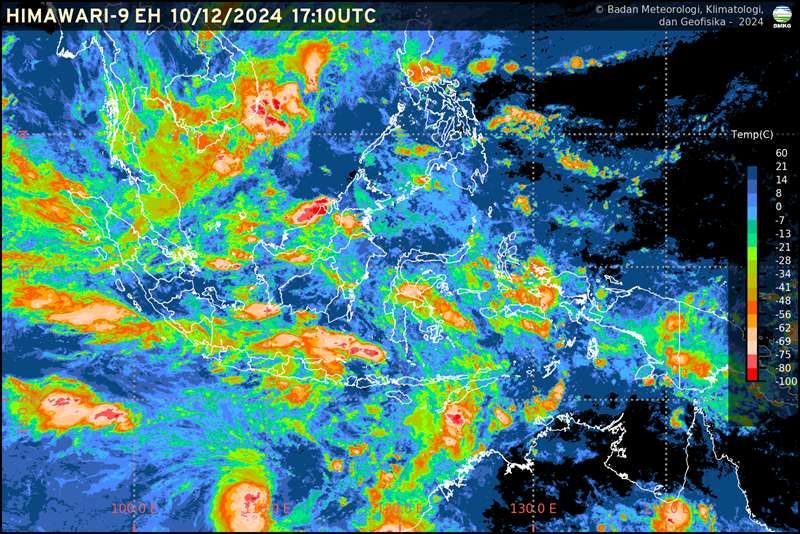 Inillah Prakiraan Cuaca Sejumlah Kota di Indonesia 11 Desember