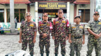banser jombang Ikut Jaga Gereja saat Natal