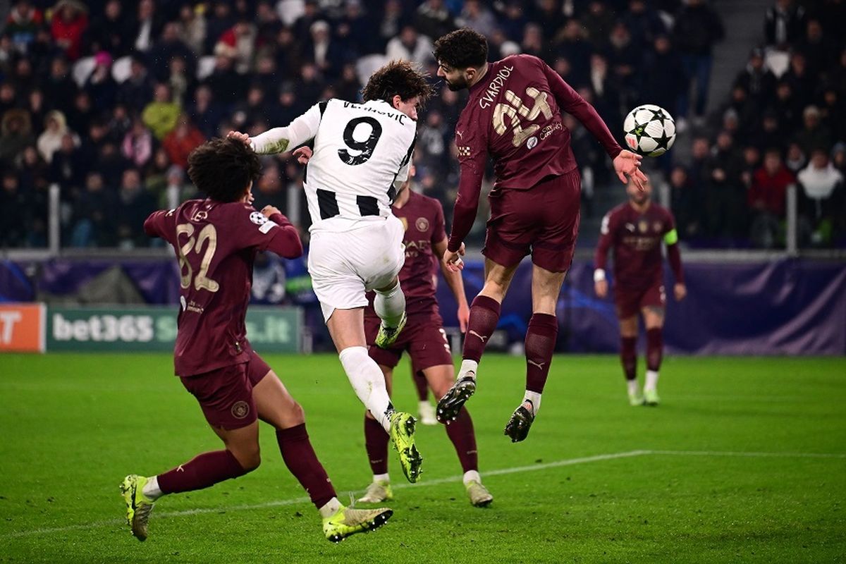 City gagal kembali ke jalur kemenangan seusai takluk dari Juventus 0-2