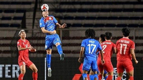 Gol menit akhir selamatkan Vietnam dari kekalahan melawan Filipina