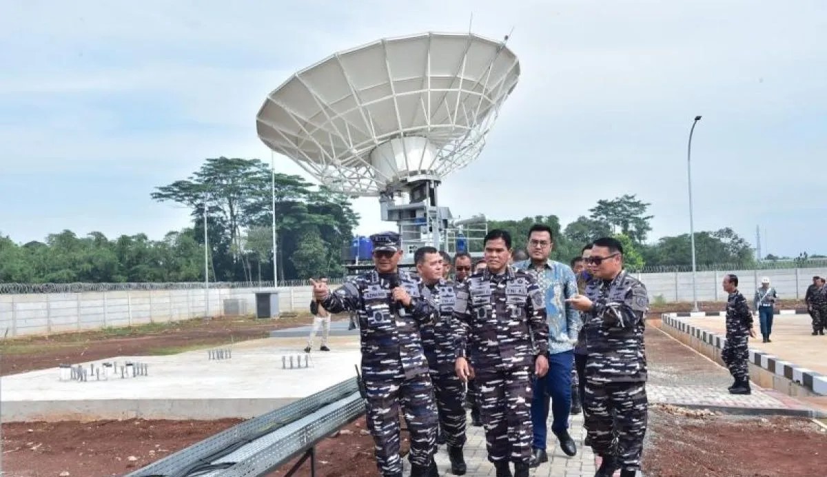 TNI AL bangun Hub Station Siskomsat untuk perkuat komunikasi satelit