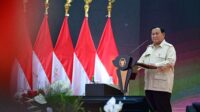 Inlah Momen Presiden Prabowo Bercanda Soal Banyaknya Menteri Lulusan Akpol saat Apel Kasatwil Polri 2024