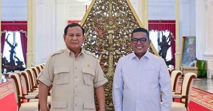 Gubernur Banten Tepilih Andra Soni Temui Prabowo di Istana