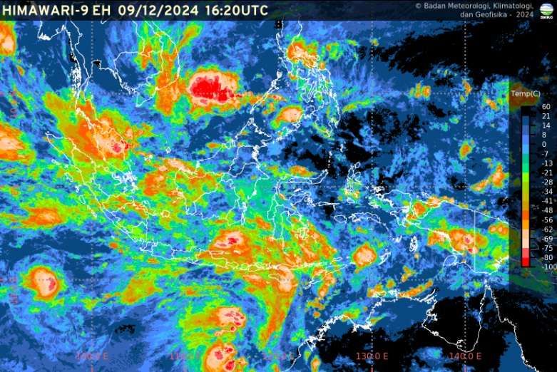 BMKG : Inilah Prakiraan Cuaca Sejumlah Kota di Indonesia 10 Desember