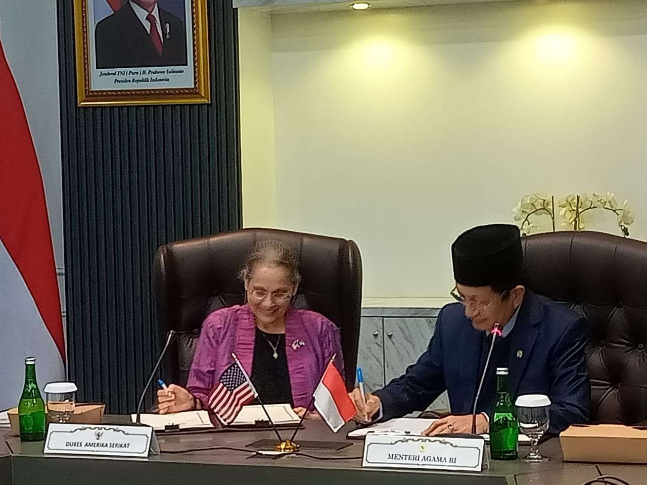 Menteri Agama Perluas Kerja Sama Beasiswa Fulbright AS