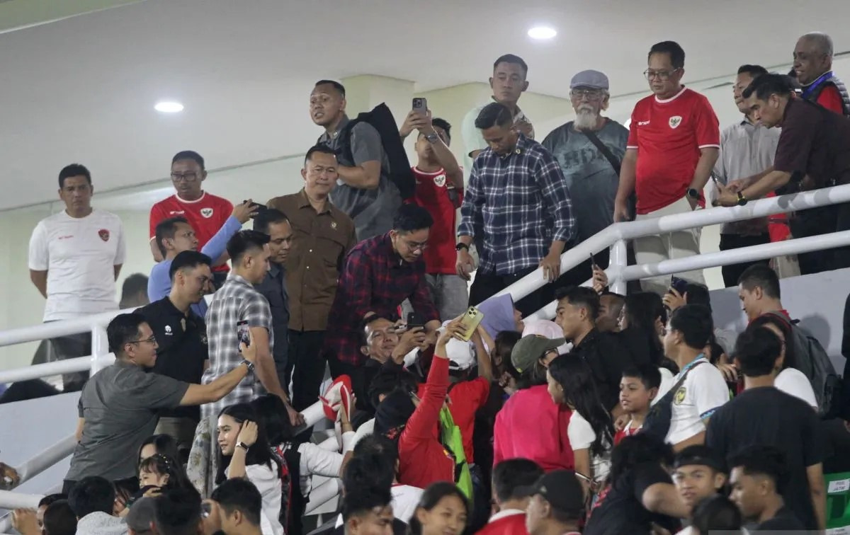 Wapres Gibran saksikan laga Indonesia U-20 lawan Suriah di Sidoarjo