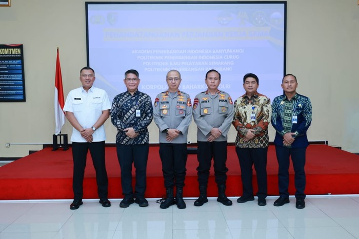 Kepala Korpolairud, Irjen M Yasin Kosasih dan pihak-pihak yang bekerjasama