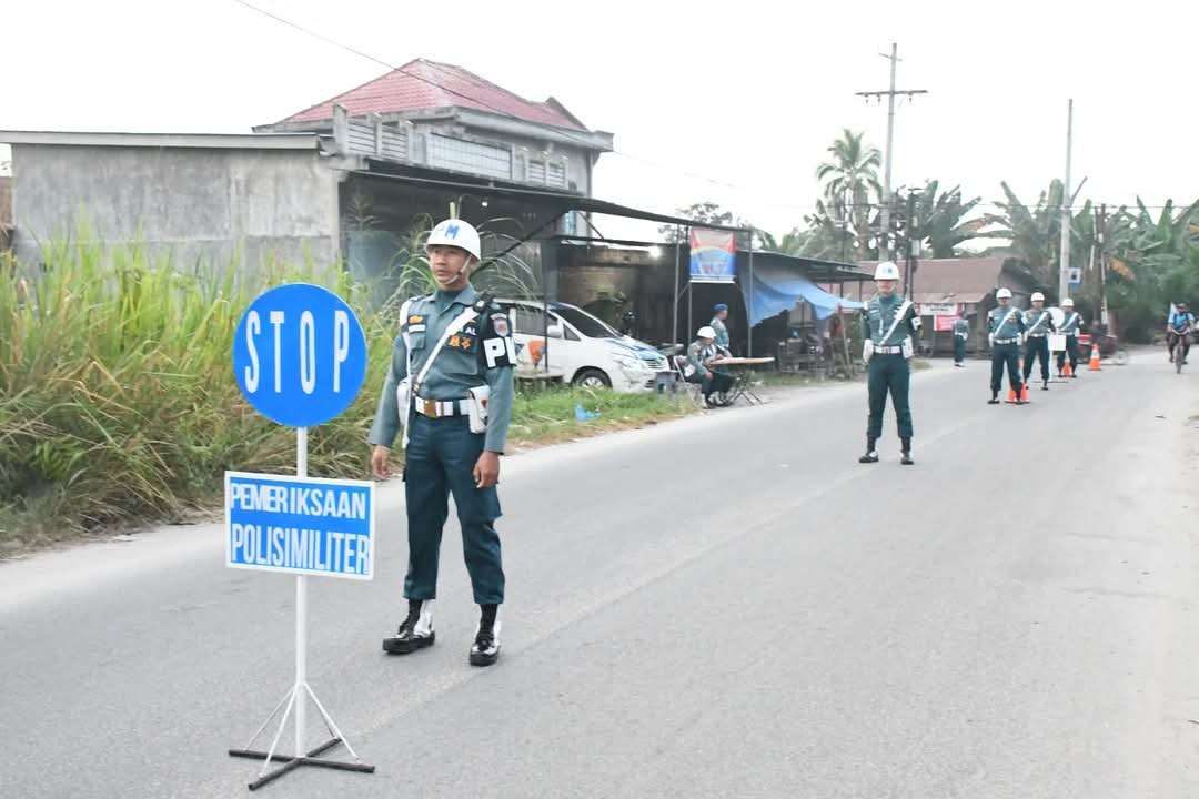 POMAL Lanal Tanjungbalai Asahan Gelar Operasi Gaktib Rutin