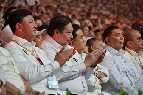 Airlangga doakan Prabowo sukses pimpin Gerindra hingga 2030