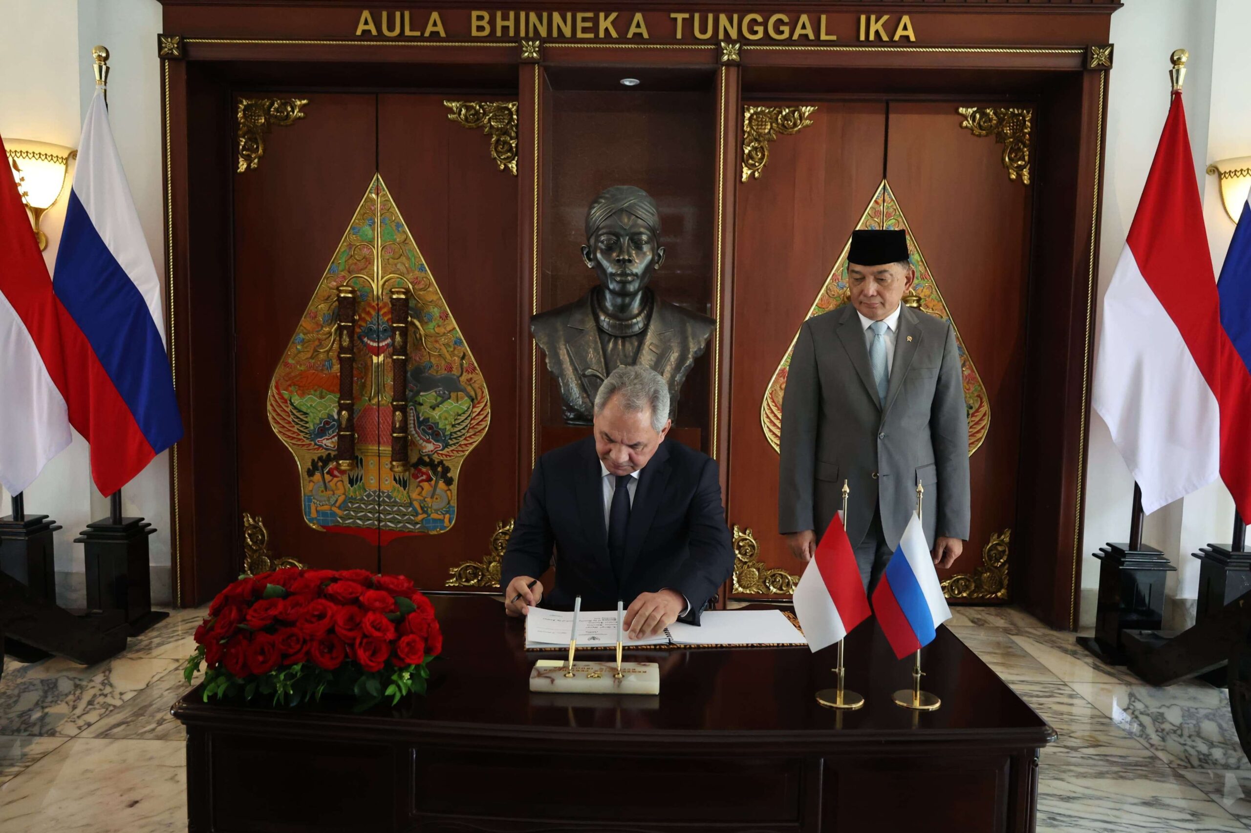 Menhan Terima Sekretaris Dewan Keamanan Rusia