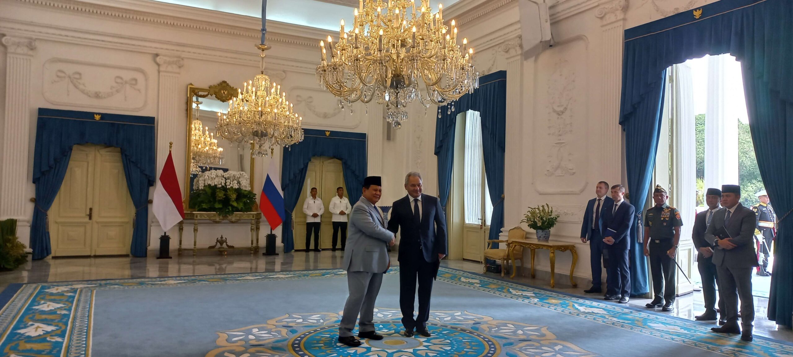 Presiden Prabowo Terima Kunjungan Sekretaris Dewan Keamanan Rusia