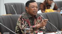 Anggota Komisi VI DPR RI, Herman Khaeron, saat mengikuti Rapat Dengar Pendapat Umum (RDPU) dengan Perkumpulan Pensiunan Jiwasraya dan Pengurus Pusat Perkumpulan Pensiunan Pupuk Kaltim (PP-PKT)