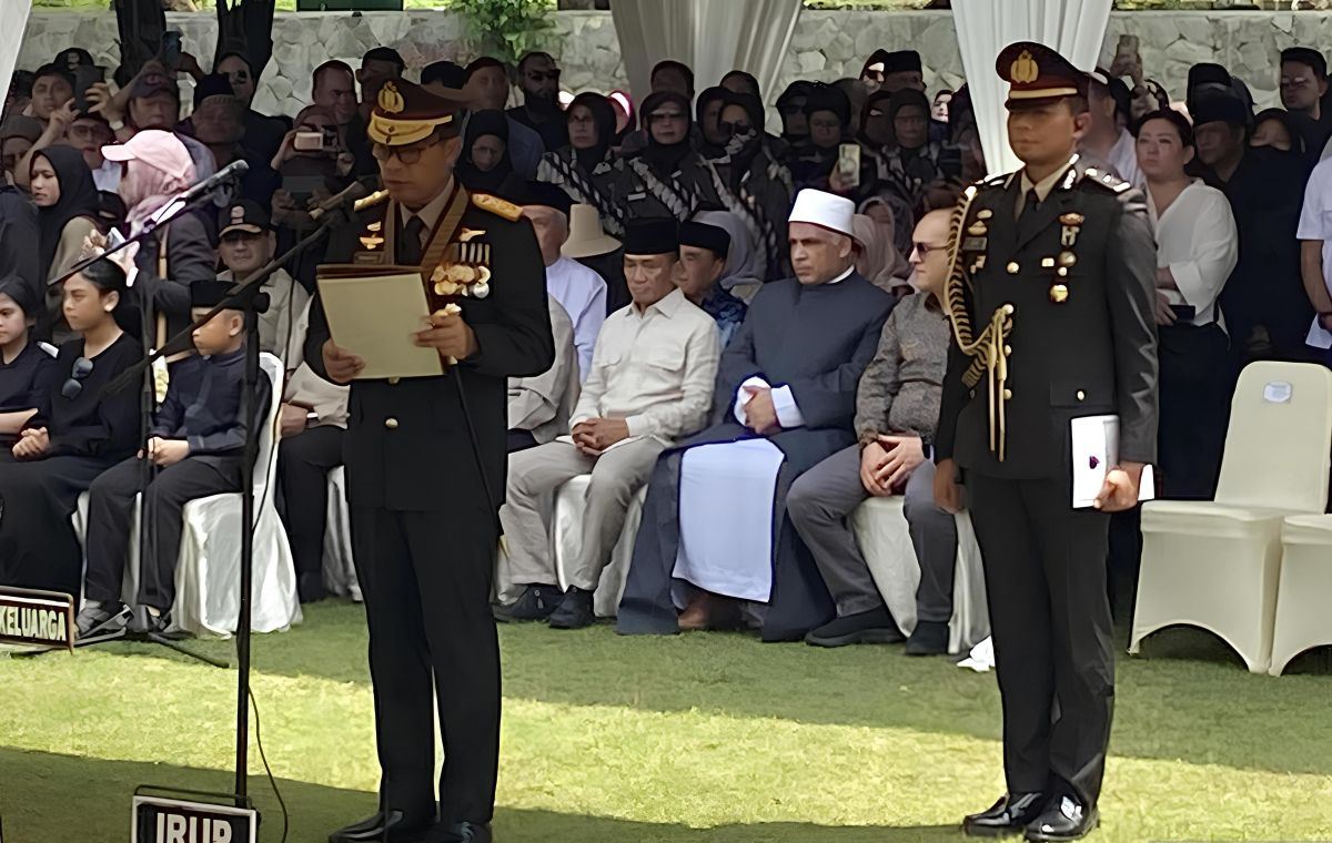 Kabareskrim: Mantan Wakapolri Syafruddin sosok berdedikasi