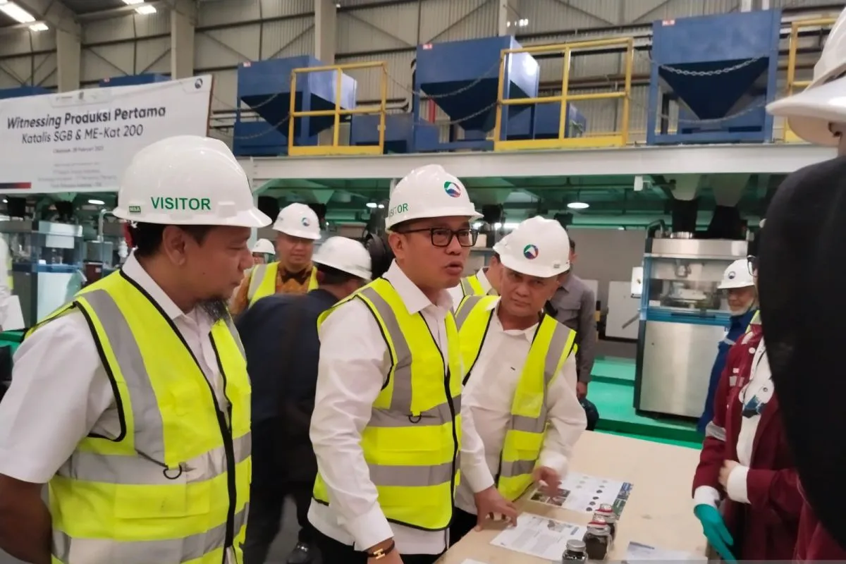 PT KSI baru penuhi sekitar 40 persen kebutuhan katalis di Tanah Air