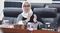 Wakil Ketua Badan Aspirasi Masyarakat (BAM) DPR RI Cellica Nurrachadiana agenda audiensi dengan BAM DPR RI dengan Indonesia Zakat Watch di Gedung Nusantara II, Senayan, Jakarta, Rabu (5/2/2025).