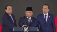 Megawati ngak Diajak, Prabowo, Jokowi dan SBY tekan tombol bersama luncurkan Danantara