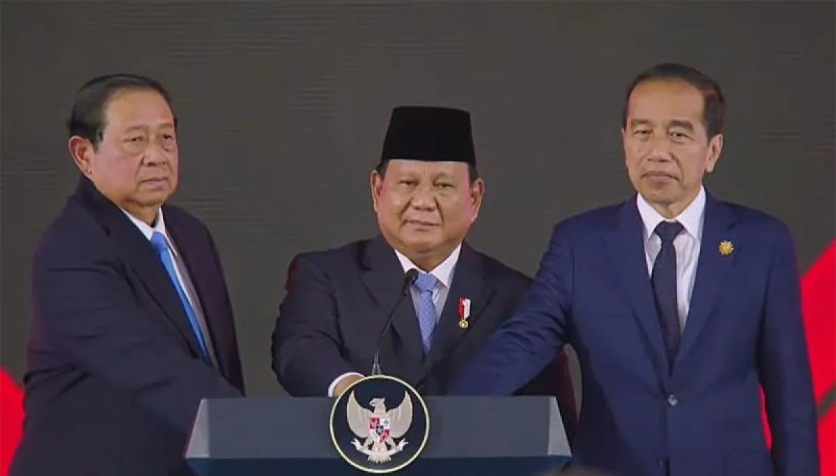 Megawati ngak Diajak, Prabowo, Jokowi dan SBY tekan tombol bersama luncurkan Danantara